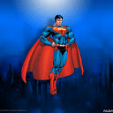 Superman Wallpaper New Tab Theme[Install]  screen for extension Chrome web store in OffiDocs Chromium